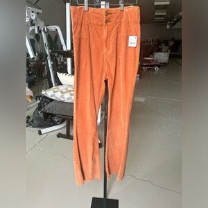 Jayde Cord High Rise Flare